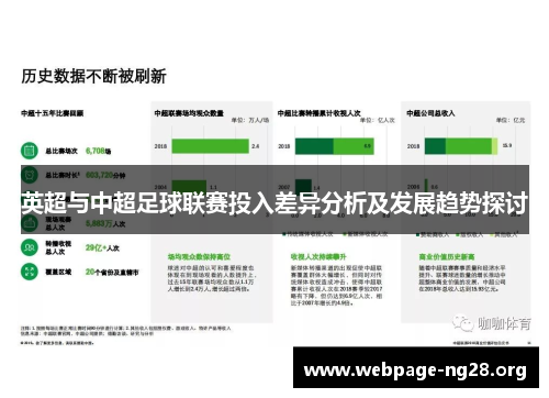 英超与中超足球联赛投入差异分析及发展趋势探讨